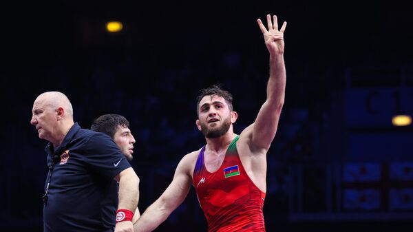 Азербайджанский спортсмен Гаджи Алиев - Sputnik Азербайджан