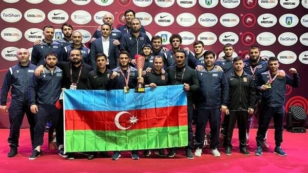 Сборная Азербайджана по вольной борьбе - Sputnik Azərbaycan