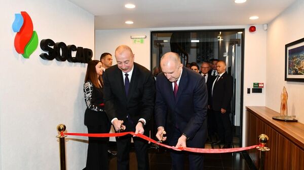 Sofiyada SOCAR-ın Bolqarıstandakı ofisinin açılışı olub - Sputnik Azərbaycan