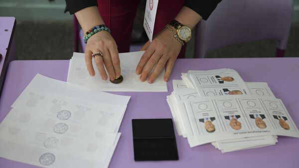 Голосование на президентских выборах в Турции, 14.05.2023 - Sputnik Azərbaycan