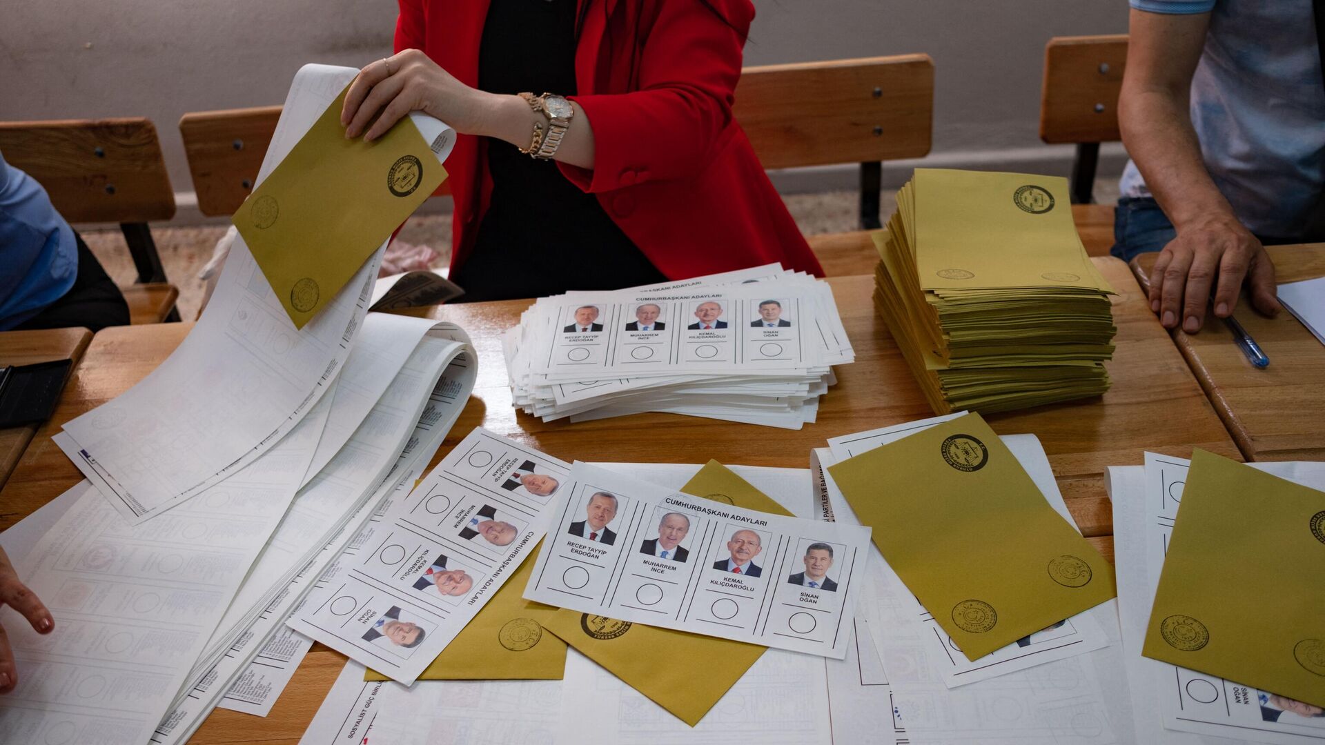 Голосование на президентских выборах в Турции, 14.05.2023 - Sputnik Азербайджан, 1920, 14.05.2023