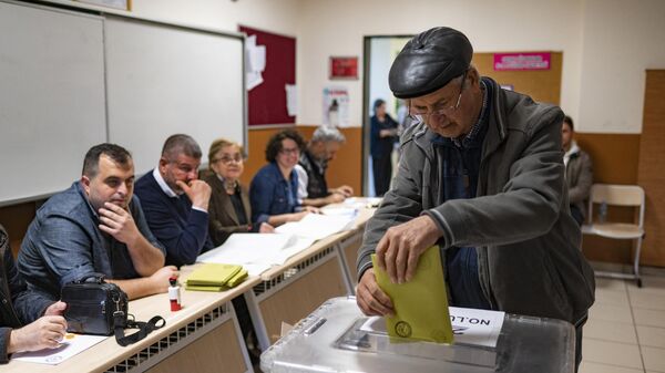 Голосование на президентских выборах в Турции, 14.05.2023 - Sputnik Азербайджан