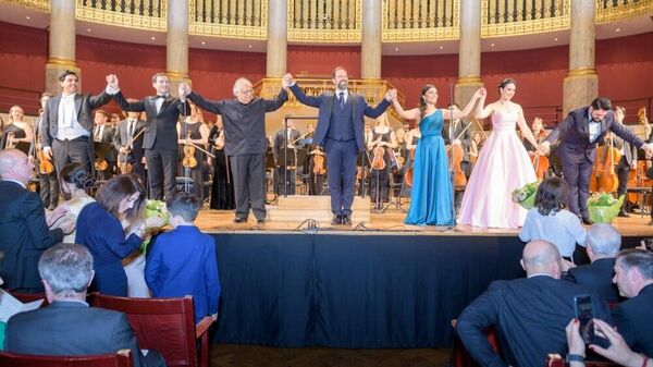 В Вене – в Большом зале дома культуры Кonzerthaus состоялся концерт с участием ведущих азербайджанских исполнителей - Sputnik Азербайджан