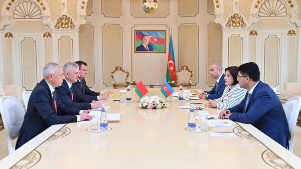 Sahibə Qafarova Belarus Milli Məclisinin nümayəndə heyəti ilə görüşüb - Sputnik Azərbaycan