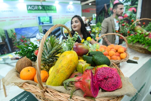 16-ая Азербайджанская международная сельскохозяйственная выставка (Caspian Agro) и 28-я Азербайджанская международная выставка пищевой промышленности (InterFood Azerbaijan) - Sputnik Азербайджан