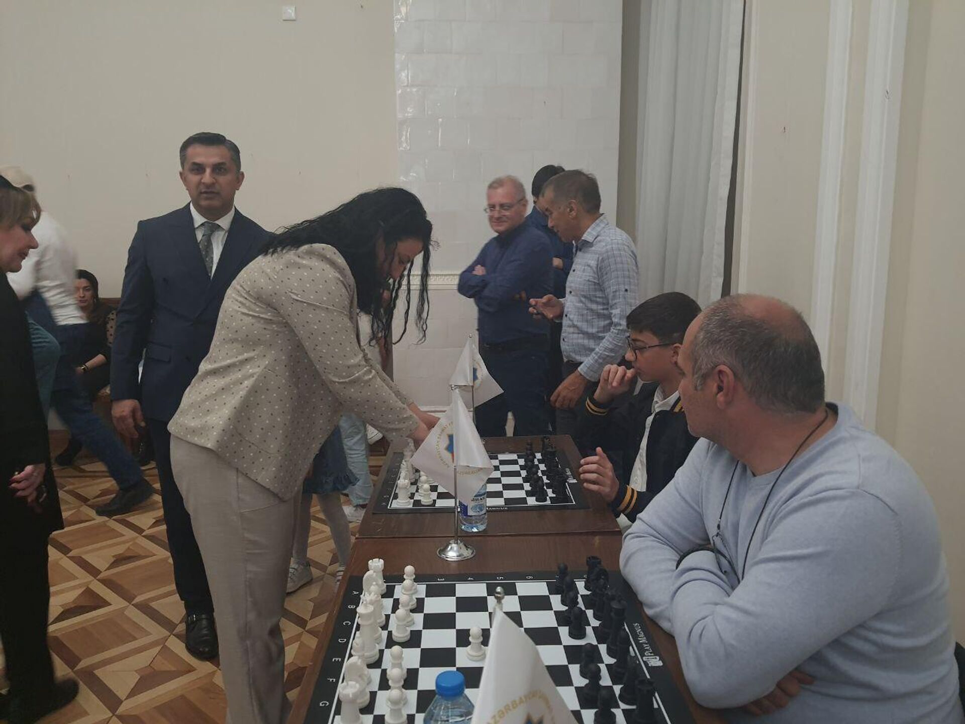 В Национальном музее искусств прошел турнир по шахматам для людей с инвалидностью - Sputnik Азербайджан, 1920, 19.05.2023
