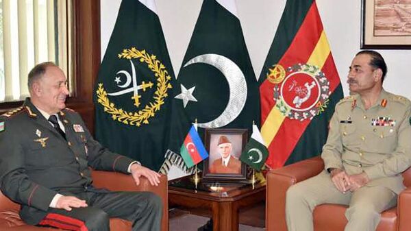 Азербайджан и Пакистан обсудили вопросы проведения совместных учений с Турцией - Sputnik Азербайджан