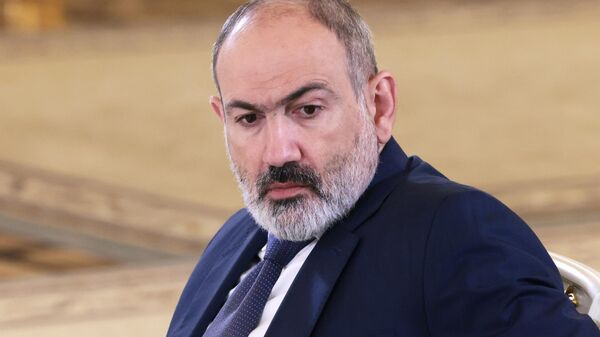 Премьер-министр Армении Никол Пашинян - Sputnik Азербайджан