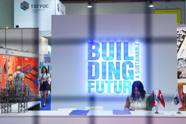 28-я международная выставка Caspian Oil &amp; Gas 2023 в Баку. - Sputnik Азербайджан