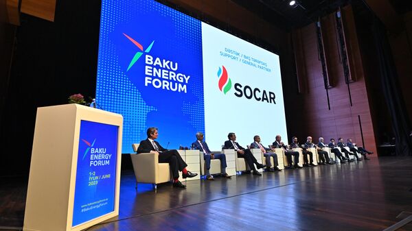 Участники Бакинской энергетической недели - Sputnik Азербайджан