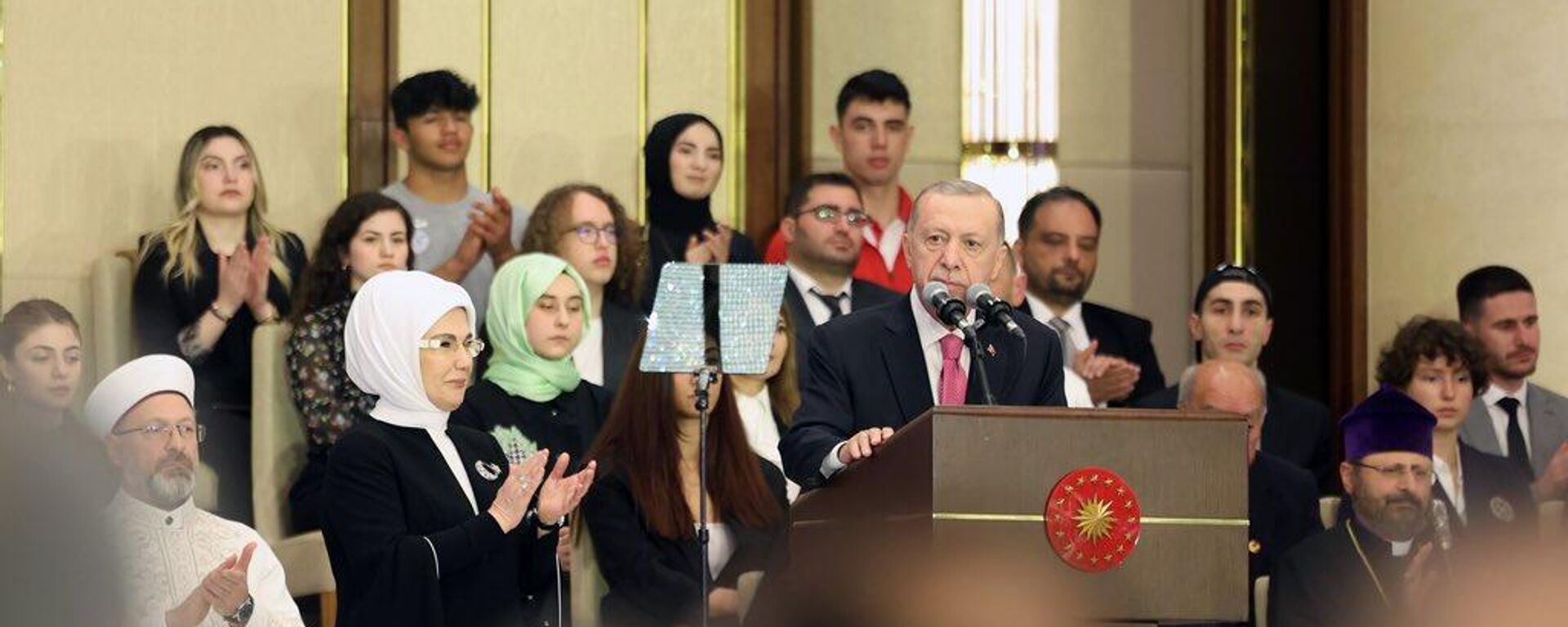 На инаугурации президента Турции Реджепа Тайипа Эрдогана в Анкаре - Sputnik Азербайджан, 1920, 03.06.2023