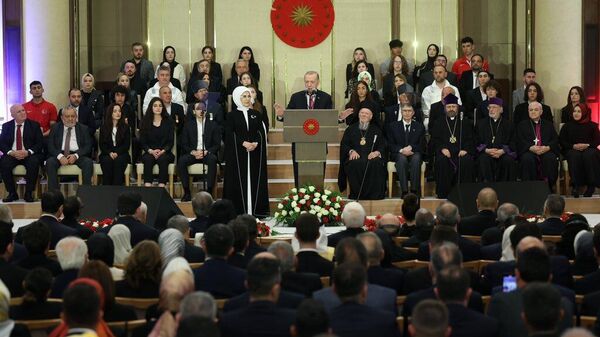 На инаугурации президента Турции Реджепа Тайипа Эрдогана в Анкаре - Sputnik Азербайджан