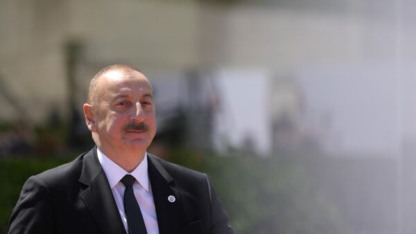 Президент Азербайджана Ильхам Алиев  - Sputnik Азербайджан