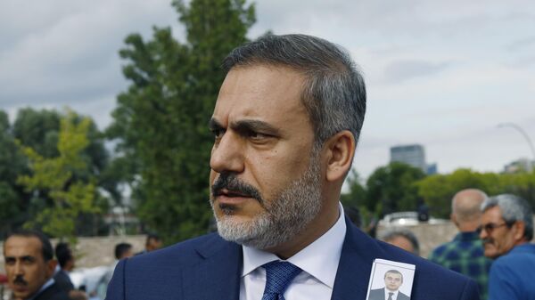 Глава МИД Турции Хакан Фидан - Sputnik Азербайджан
