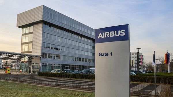 Главное здание завода Airbus в Бремене, фото из архива - Sputnik Азербайджан