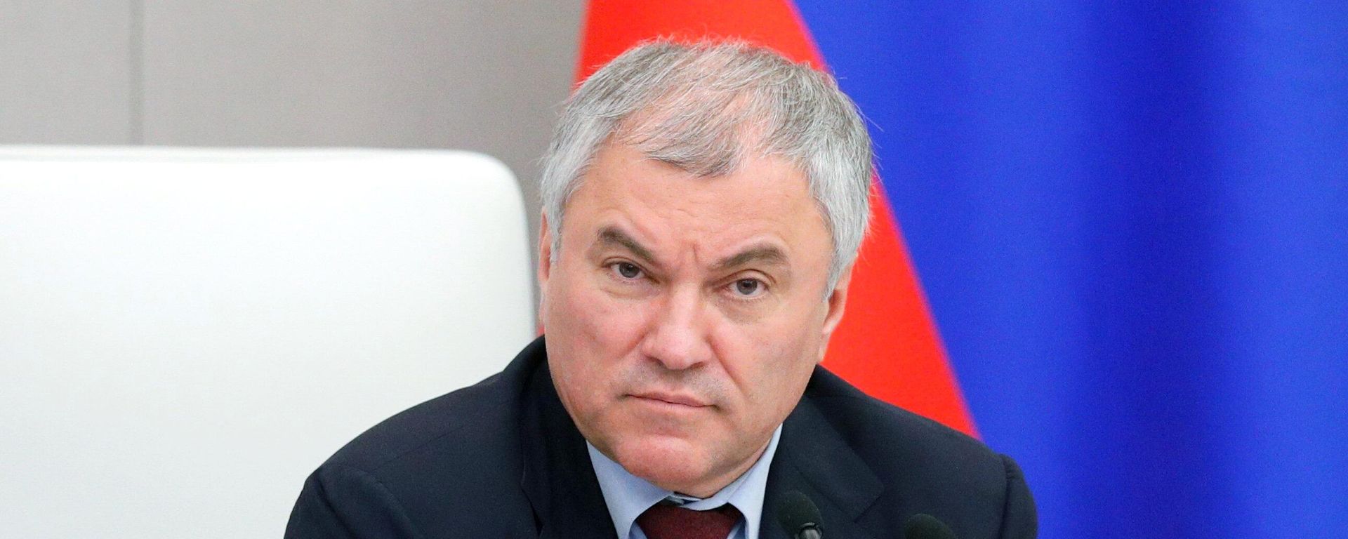 Rusiya Federasiyası Dövlət Dumasının spikeri Vyaçeslav Volodin  - Sputnik Азербайджан, 1920, 26.05.2026
