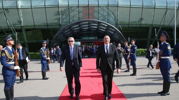 Завершился государственный визит Президента Турции Реджепа Тайипа Эрдогана в Азербайджан - Sputnik Азербайджан