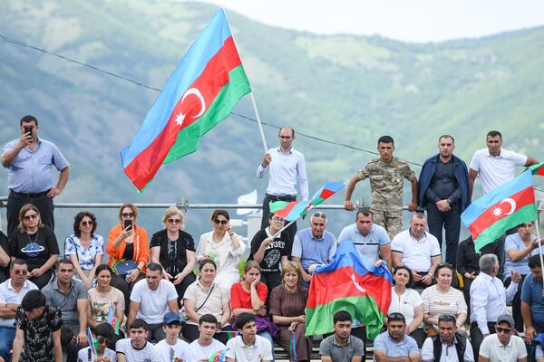 Мировая серия по баскетболу 3Х3 среди женщин в Шуше - Sputnik Азербайджан