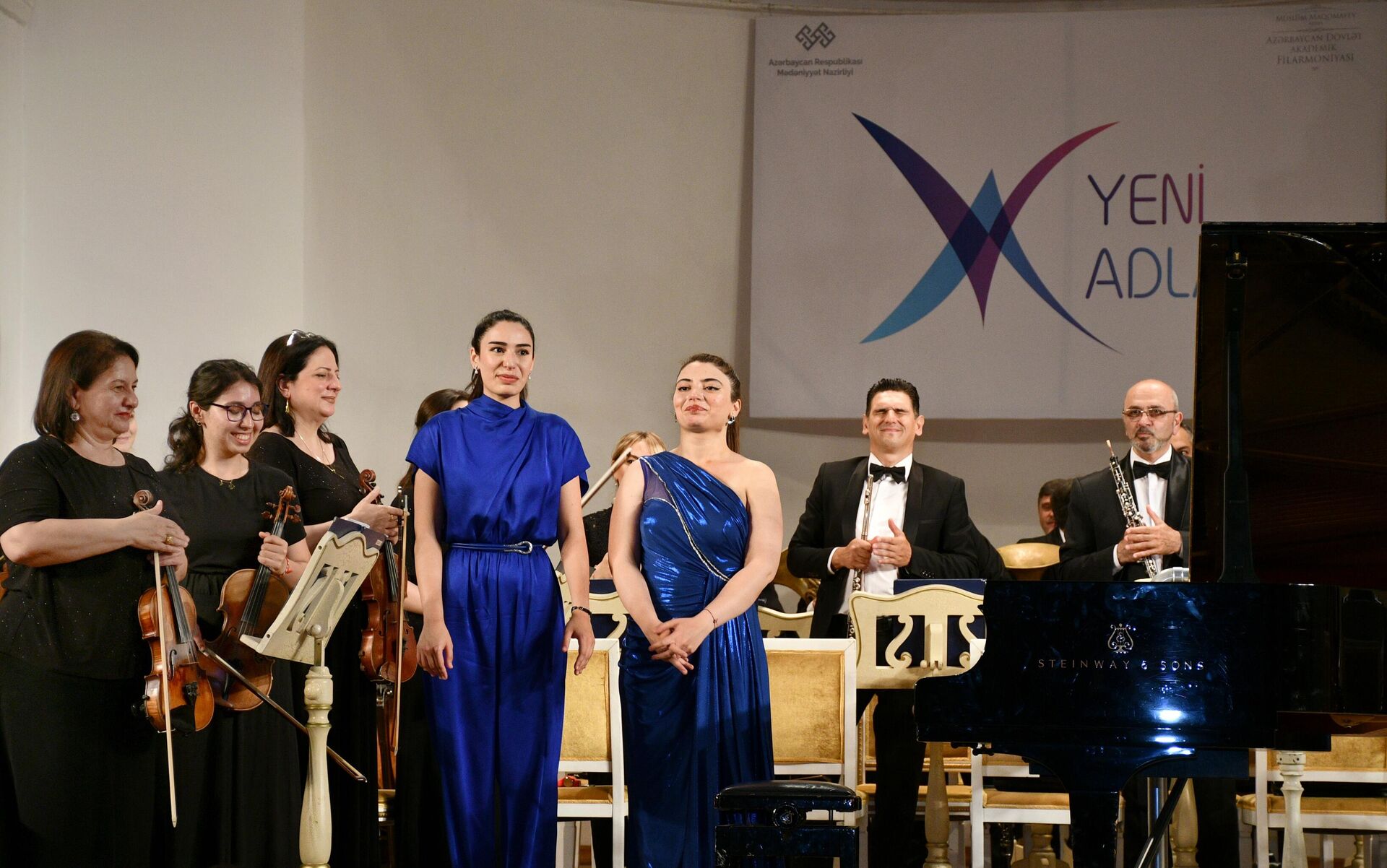 На сцене Азербайджанской государственной академической филармонии имени Муслима Магомаева прошел концерт - Sputnik Азербайджан, 1920, 14.06.2023