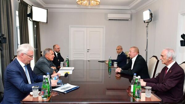 Ильхам Алиев встретился с главой Татарстана