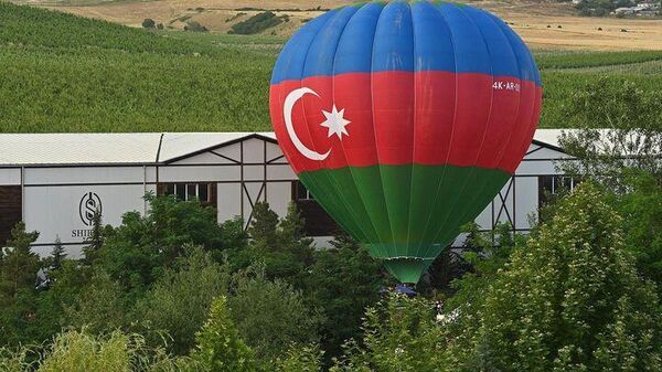 Первый Фестиваль воздушных шаров в Шамахы  - Sputnik Азербайджан