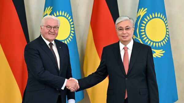 Президенты Казахстана и Германии провели переговоры - Sputnik Азербайджан