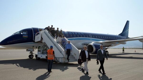 Иностранные дипломаты находятся с визитом на освобожденных территориях Азербайджана - Sputnik Азербайджан