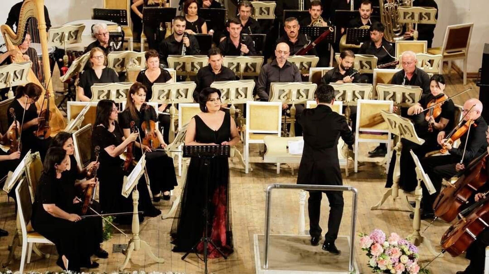 В Филармонии прошел классический концерт - Sputnik Азербайджан, 1920, 01.07.2023