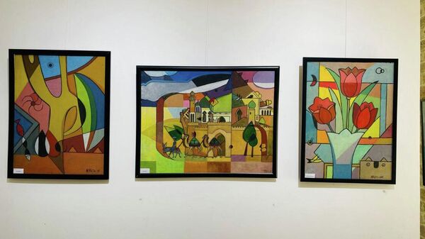 Выставка азербайджанского художника-режиссера Назима Мамедова в галерее NUR Art House - Sputnik Азербайджан