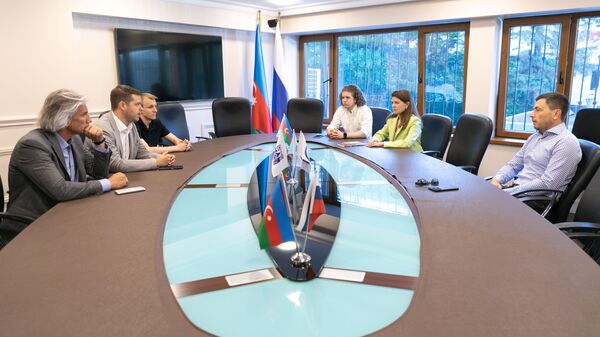 Представители Всероссийского движения «Вдохновители» посетили азербайджанскую столицу - Sputnik Азербайджан