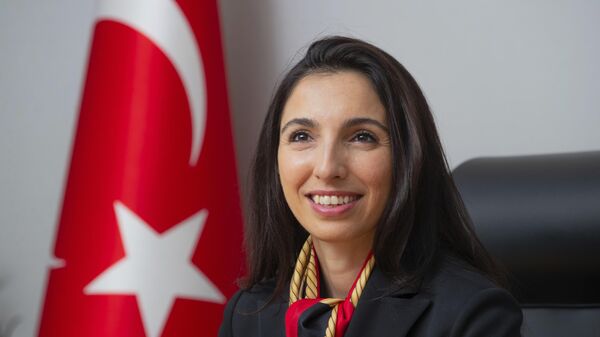 Глава Центрального банка Турции Хафизе Гайе Эркан  - Sputnik Азербайджан