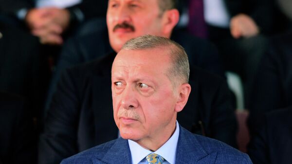 Президент Турции Реджеп Тайип Эрдоган  - Sputnik Азербайджан