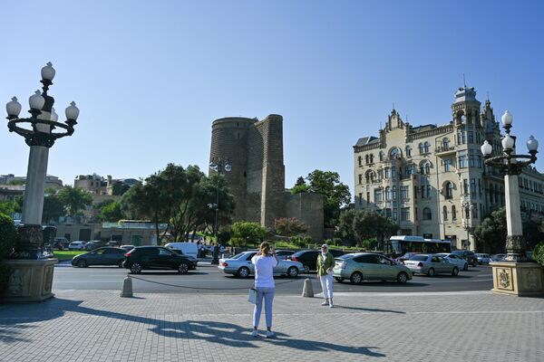 Девичья башня в Баку сегодня. - Sputnik Азербайджан