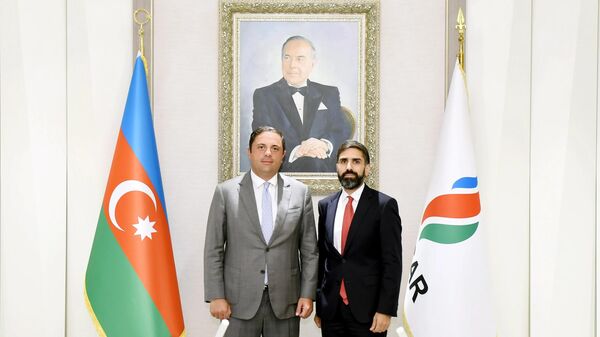 Президент SOCAR встретился с замминистра экономики Грузии - Sputnik Азербайджан