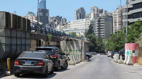 Вид на одну из улиц в Бейруте, фото из архива - Sputnik Азербайджан