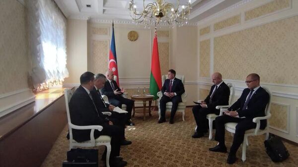 Встреча вице-премьеров Азербайджана и Беларуси - Sputnik Азербайджан