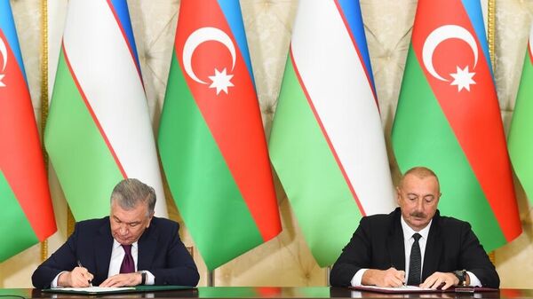 Подписаны азербайджано-узбекские документы - Sputnik Азербайджан