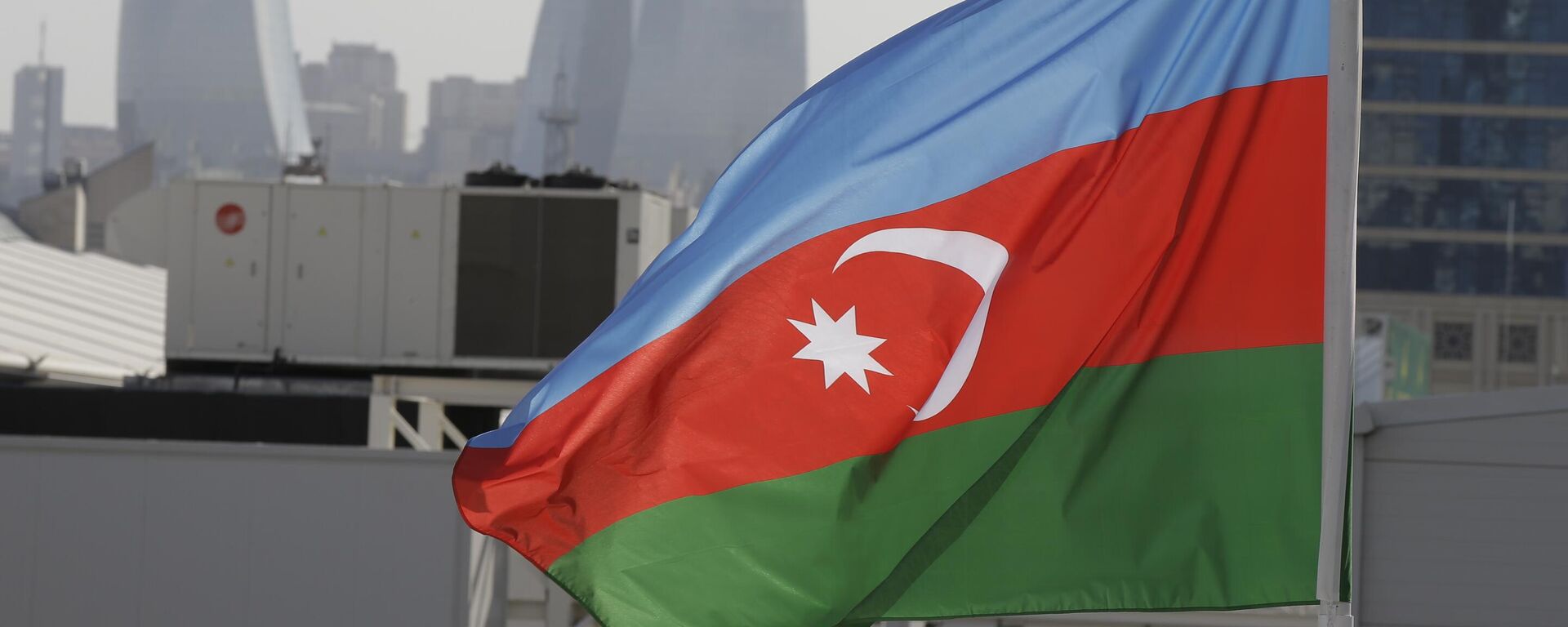 Флаг Азербайджана, фото из архива - Sputnik Азербайджан, 1920, 19.09.2023