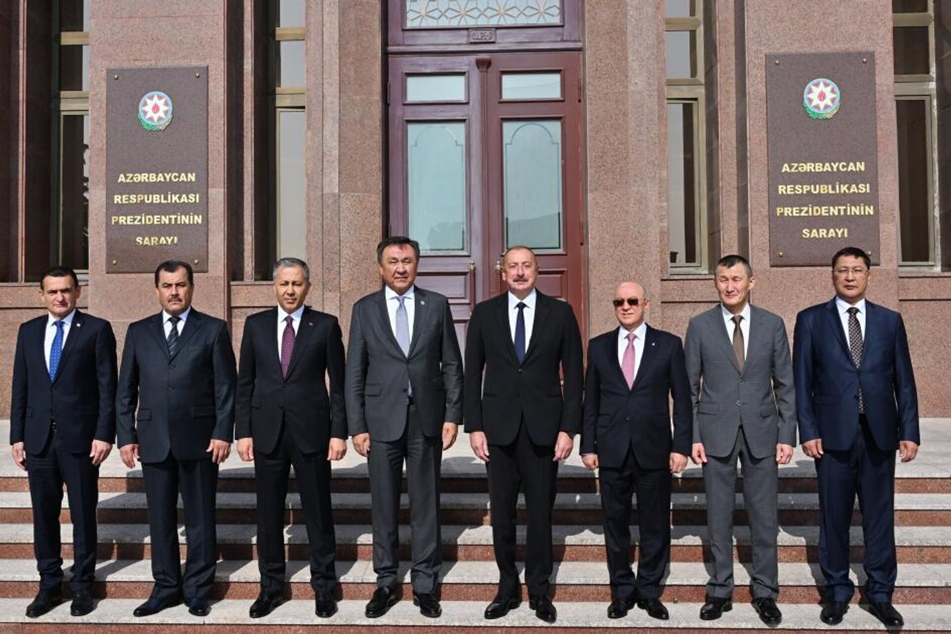 Президент Ильхам Алиев принял министров тюркских государств, принимающих участие в мероприятиях, проходящих в Баку - Sputnik Azərbaycan, 1920, 07.09.2023