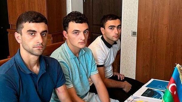 Трое арестованных армянских футболистов - Sputnik Азербайджан