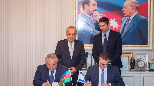 Azərbaycan Dövlət Su Ehtiyatları Agentliyi ilə İsrailin Mekorot Water Company şirkəti arasında müqavilə imzalanıb
 - Sputnik Azərbaycan