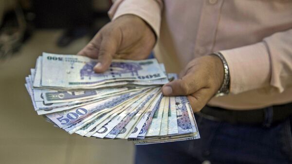 Банкноты саудовского риала, фото из архива - Sputnik Азербайджан