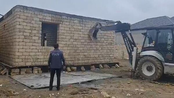 Abşeron rayonunda qanunsuz tikintilərin qarşısı alınıb - Sputnik Azərbaycan