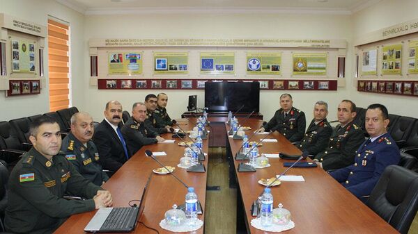 Состоялась встреча военных юристов Азербайджана и Турции - Sputnik Азербайджан