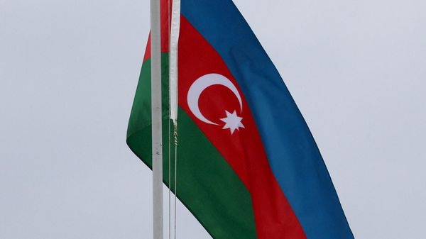 Флаг Азербайджана, фото из архива - Sputnik Азербайджан