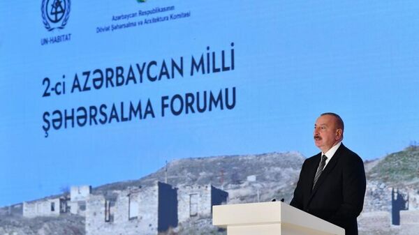 Azərbaycan Prezidenti İlham Əliyev  - Sputnik Azərbaycan