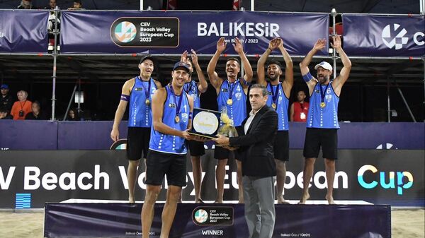 Кубок Европы по пляжному волейболу - Sputnik Азербайджан