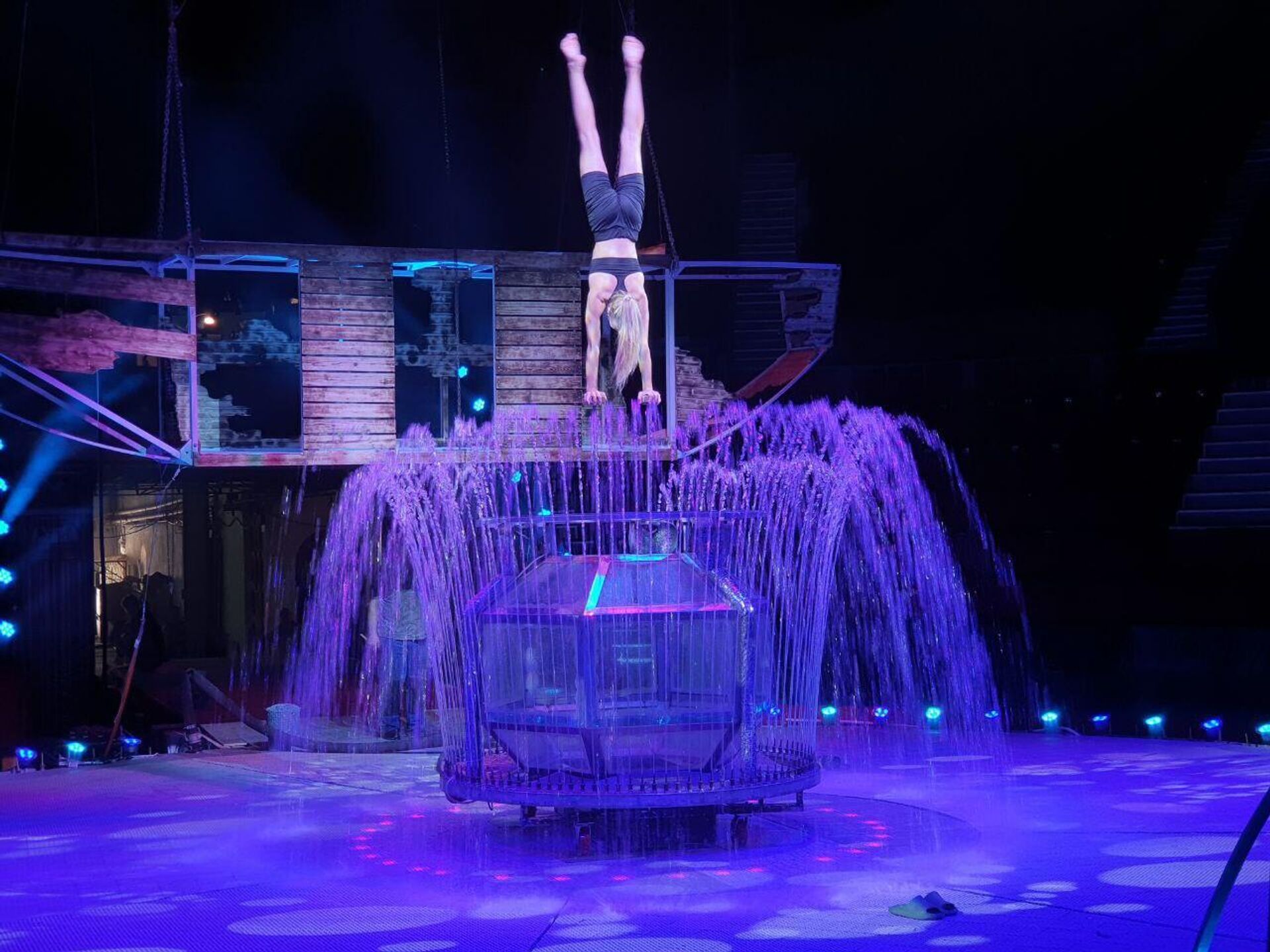 Бакинским зрителям на сцене Бакинского государственного цирка впервые будет представлено международное водное шоу под названием «Удивительный город», организованное Аллахверди Исрафиловым - Sputnik Azərbaycan, 1920, 02.11.2023