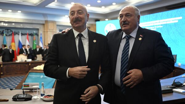 Ильхам Алиев и Александр Лукашенко - Sputnik Азербайджан