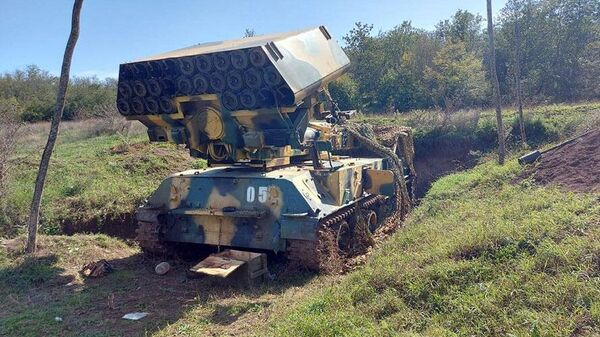Самодельные артиллерийские установки обнаружены в Карабахском регионе Азербайджана - Sputnik Азербайджан